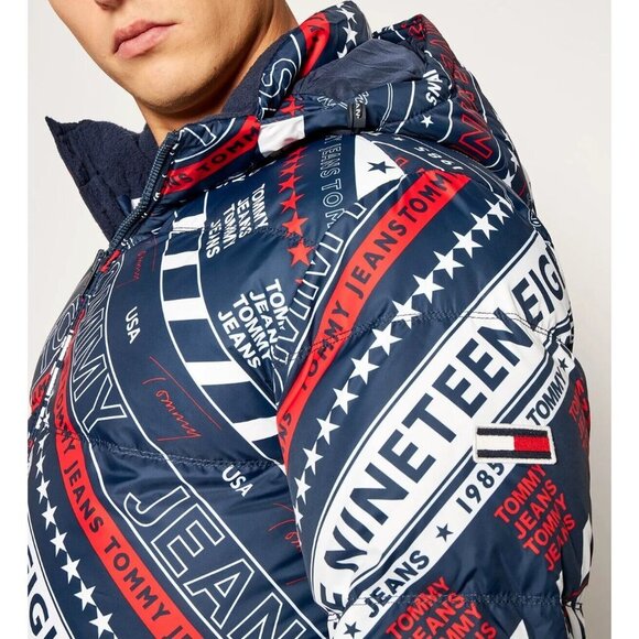 Tommy Hilfiger Men's Puffer Jacket Outerwear Primaloft with Removable Hood - Picture 6 of 12